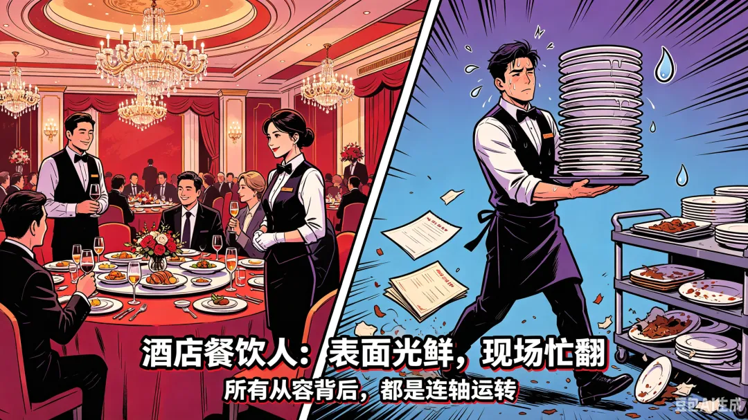 酒店餐饮部的辛酸与破局:从忙乱被动到服务有口皆夸