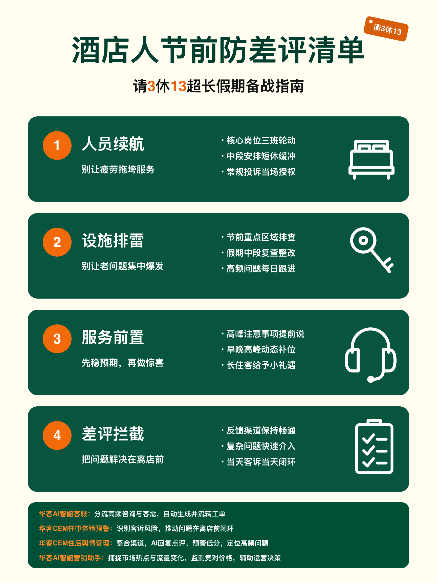 “请3休13”超长假期,酒店怎么稳住口碑不翻车?